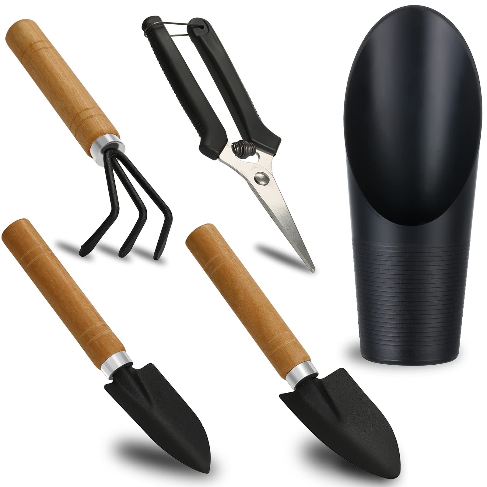 5Pcs Succulent Tools,Mini Garden Tools,Pruning Scissors as Plant , Gardending…