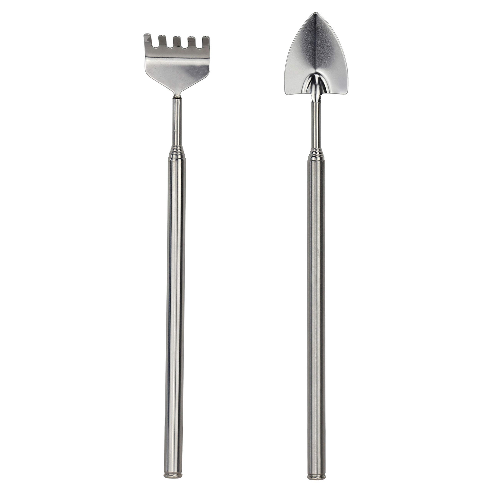 Esschert Design Telescoping Stainless Steel Garden Tool Set for Terrariums