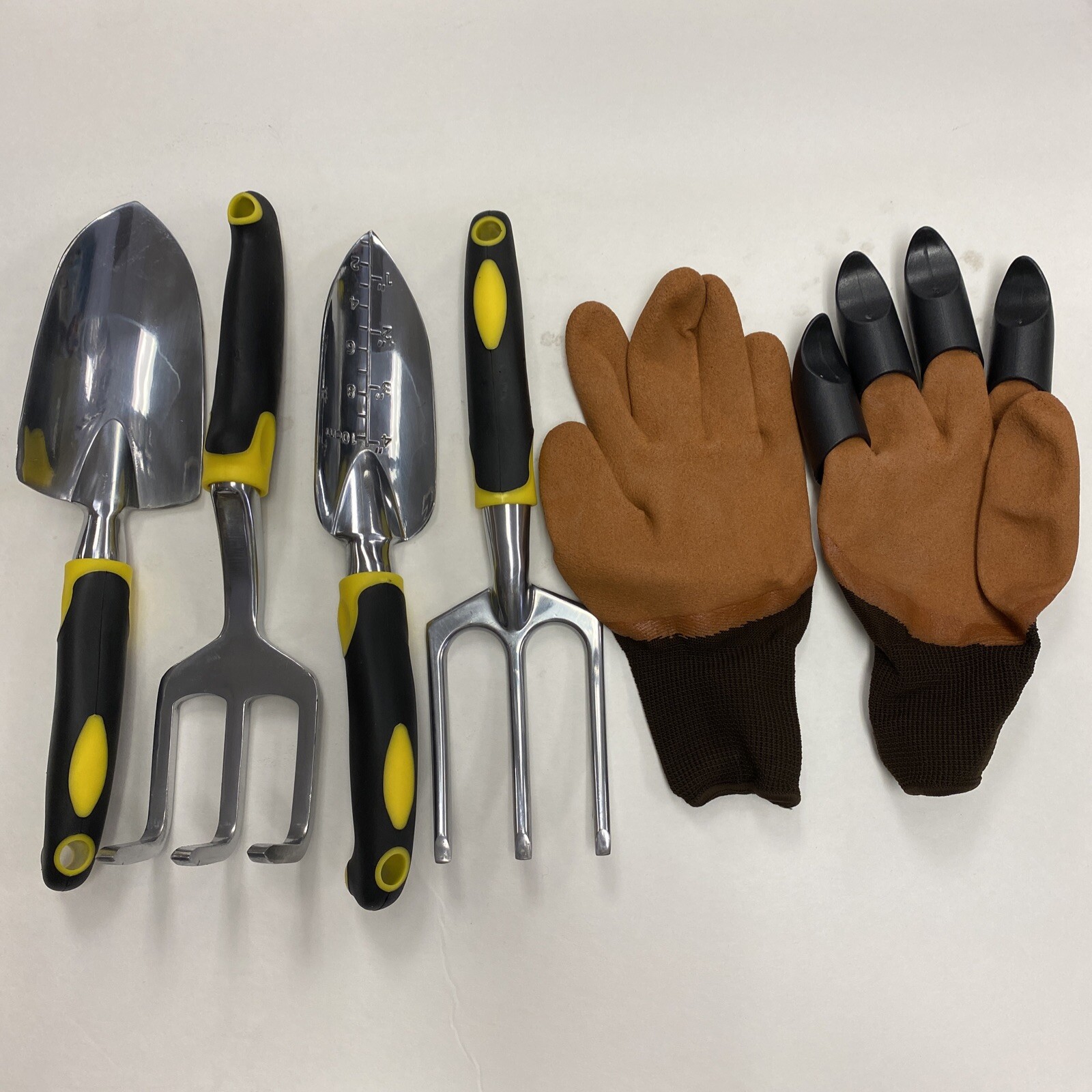 Garden Tool Kit 4 Pcs+pair Glove Set + Gift Box Heavy-Duty Non-slip Handle