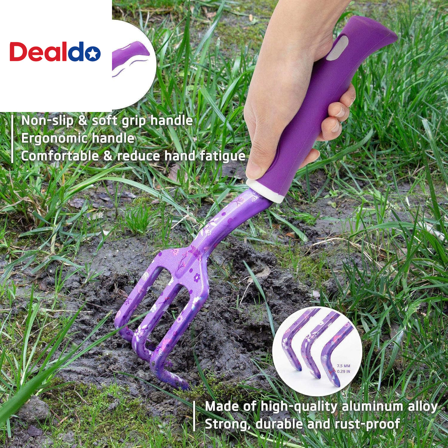 Gardening Gifts for Women, Garden Tool Set, Heavy Duty Gardening Hand Tools with