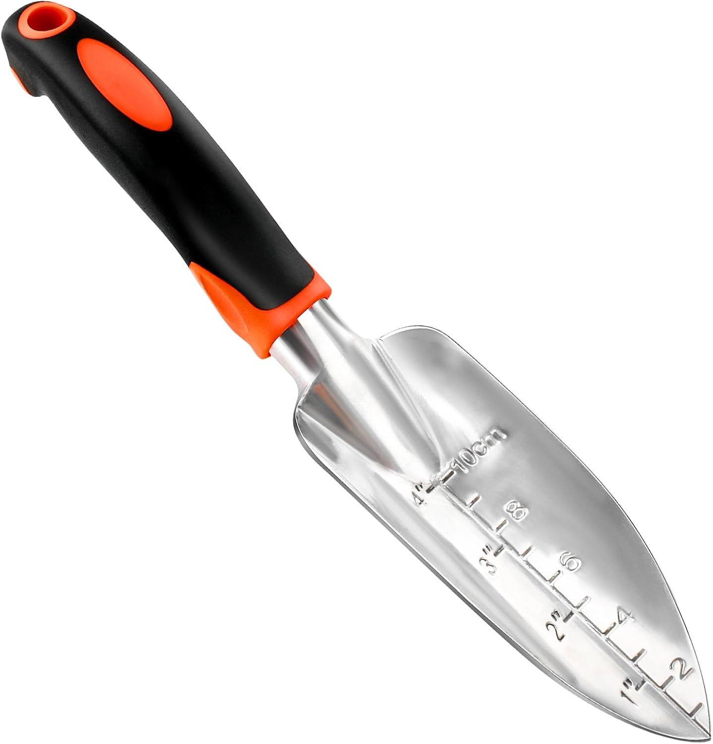 Garden Shovel Trowel Garden Tool with Measurement Mark, Heavy Duty Gardening