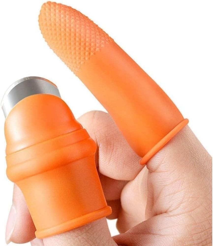 Fruit and Vegetable Picking Tool Set, Silicone Thumb Cutter, Separator Finger…