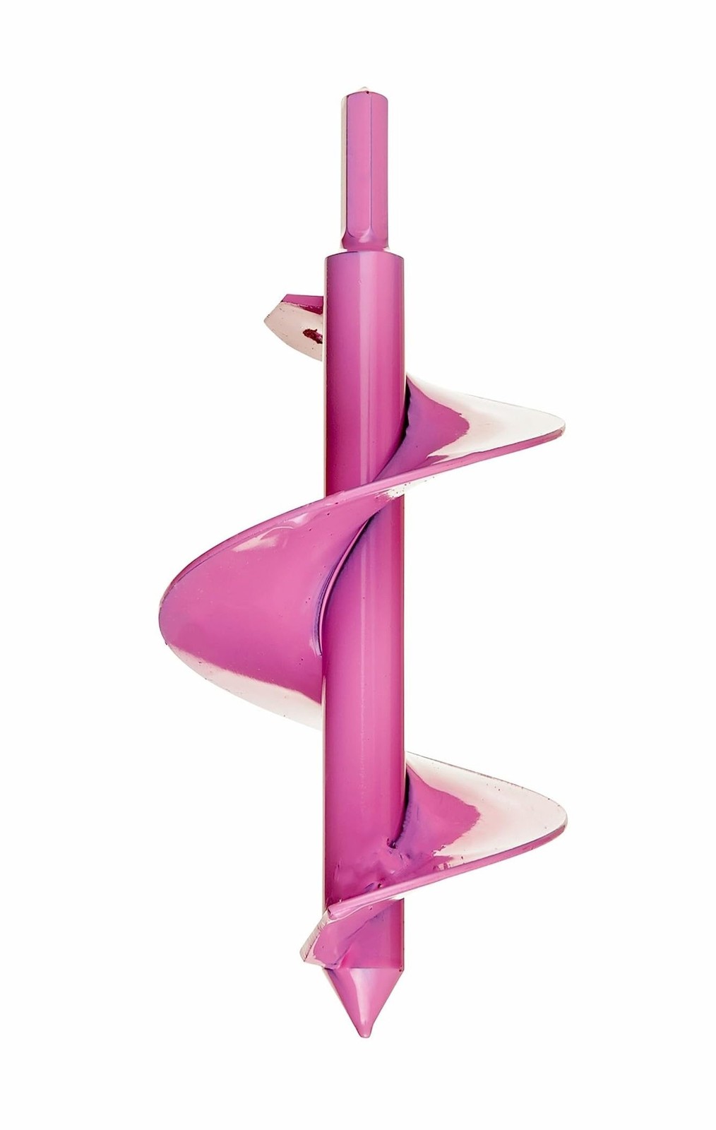 Power Planter 307PNK 3 x 7 in. Bulb Planting Auger & Bedding Plant Tool Pink