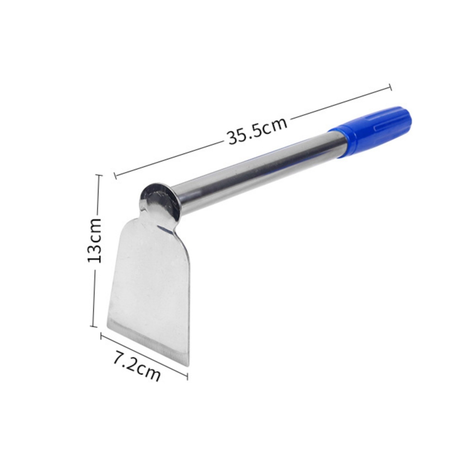 4 Pieces Stainless Steel Hand Hoe Rust Resistant Two-Way Purpose Garden Hoe